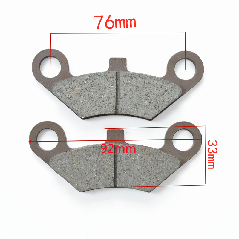 Motorradbremsen vorne hinten Scheibenbremsbeläge Schuhe für 50 cc 125 cc 150 cc 250 cc CBR CRF CTCT CBX Rolle Moped: Blau