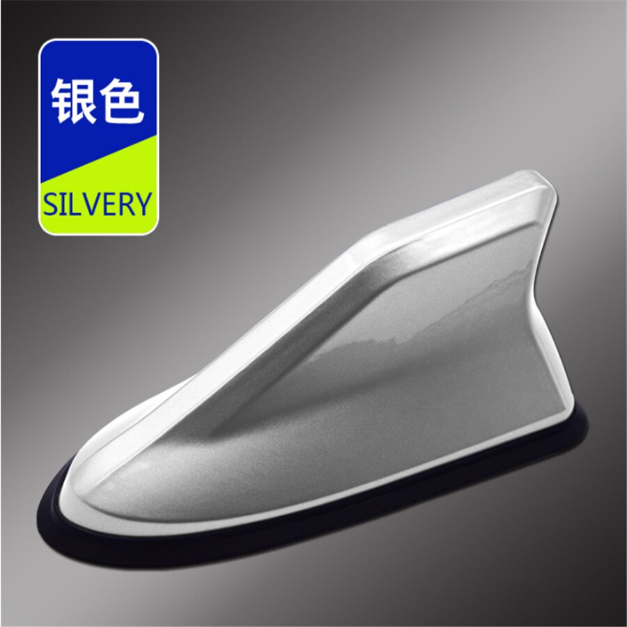 Universel Voiture Antenne Aileron De Requin pour BMW E46 E39 E90 E60 E36 F30 F10 E34 X5 E53 E30 F20 E92 E87 M3 M4 M5 X5 X6: Argent