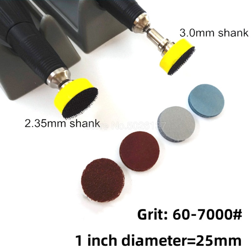 1 Inch Self-adhesive Backing Pad Paint Care Waterproof Abrasive Paper Flocking Sanding Die Accessorie Polishing Disc Suction Cup