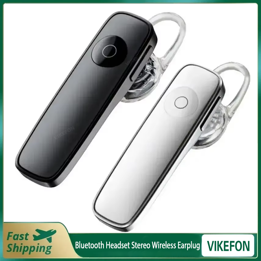 Bluetooth Headset Stereo Wireless Earplug Noise Reduction Unilateral Business Headset Tws Mini Portable M165 4.0 Sports