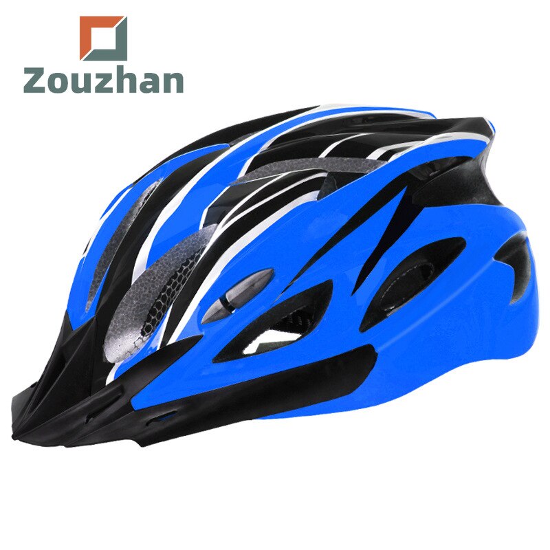 ZOUZHAN road and mountain bike helmet, one-piece cool bicycle helmet, protective outdoor helmet for men and women