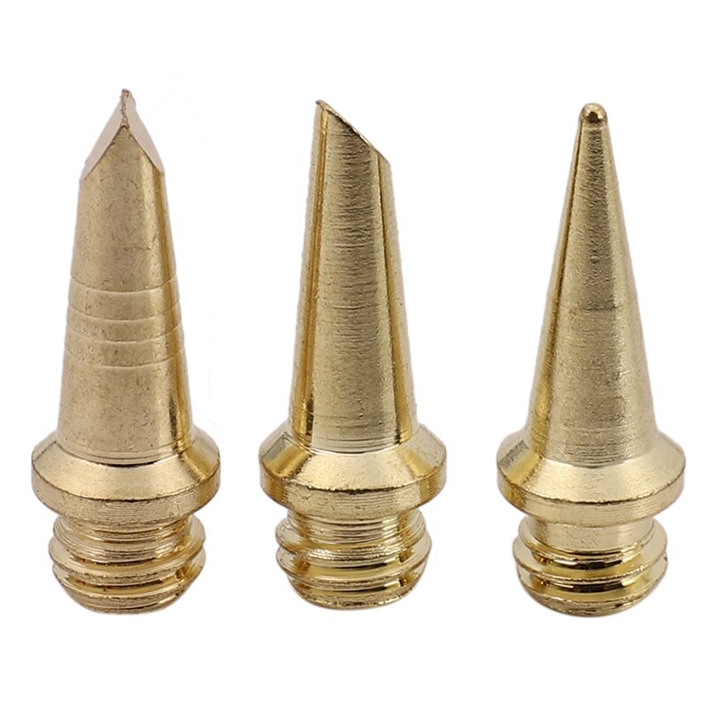 6 Stuks Flame Butaan Gas Solderen Tips + Nozzle Butaan Gas Soldeer Tip Voor Mt-100 Ht-1937 Butaan Gas Soldeerbout kit Lassen Set