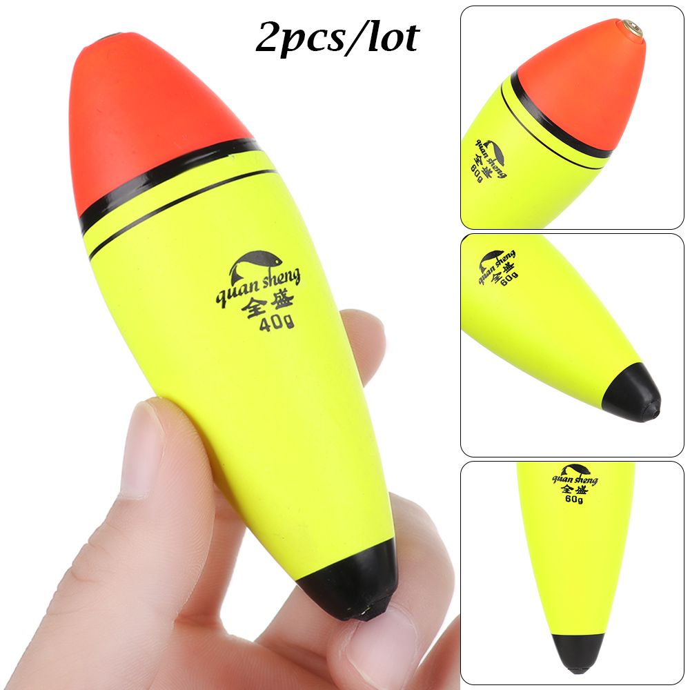 2pcs/lot Fishing Float 5pcs/lot EVA elastic material 40g buoyancy Sea Fish Float Fishing Tackle