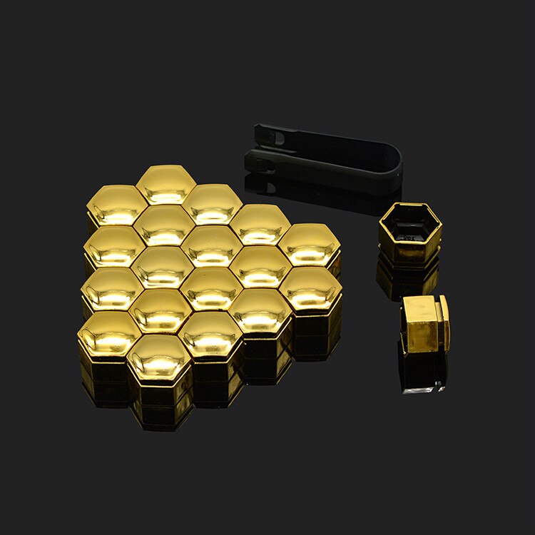 Tapacubos de coche de 22mm cubierta de tornillo, tuerca de rueda, cubierta de perno, tapas protectoras para pernos, Protector de tornillo de cubo, estilo para Buick Regal, 20 Uds.