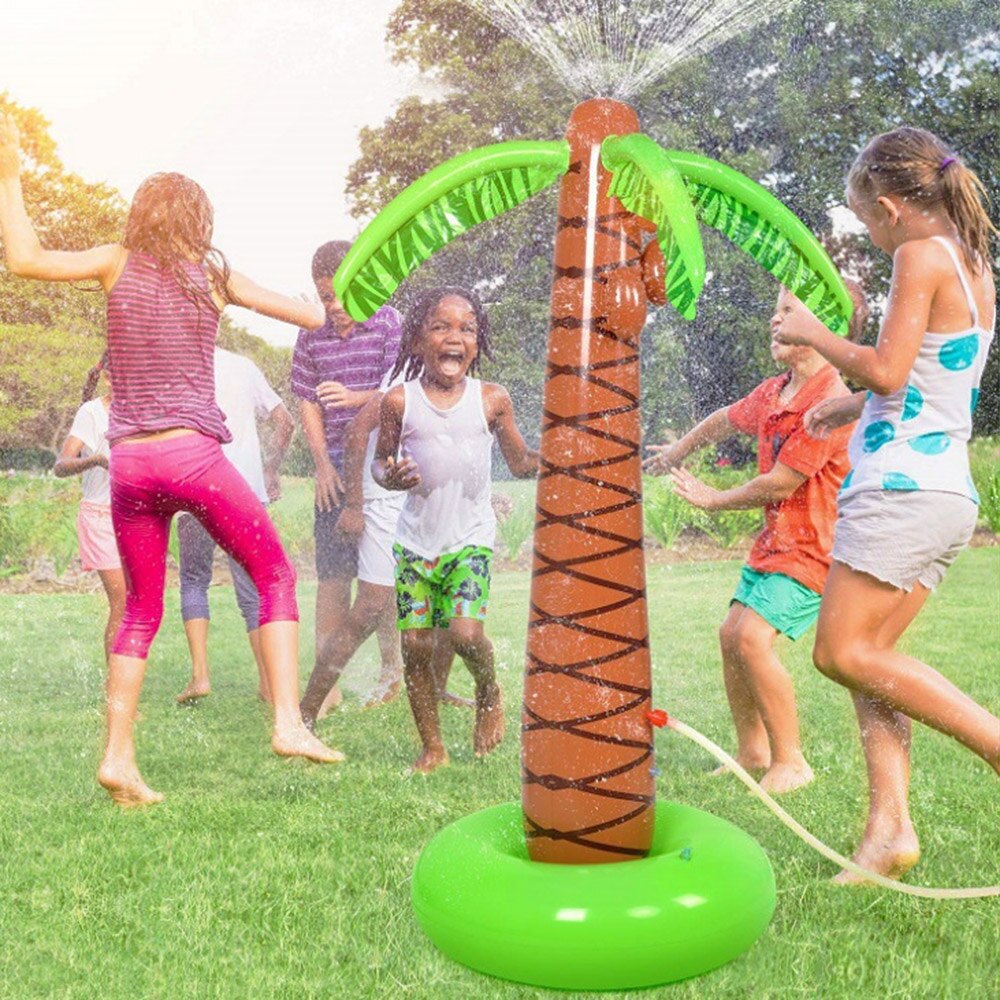 Inflatable Spray Coconut Simulation of Coconut Tree PVC Playpool Children's Outdoor Toys Summer