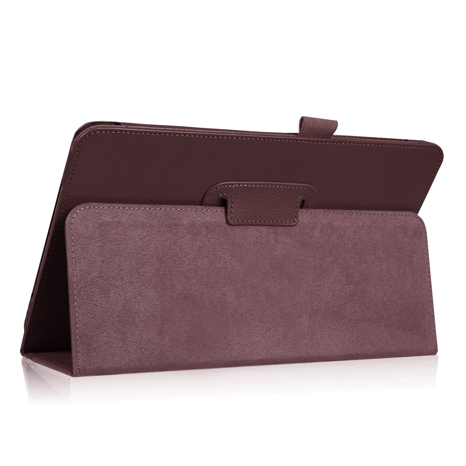 For Galaxy Tab A 10.1 Case,Premium PU Leather Stand Case Cover Auto Sleep/Wake for Samsung Tab A6 10.1" Tablet SM-T580/T585: T585 T580 Brown