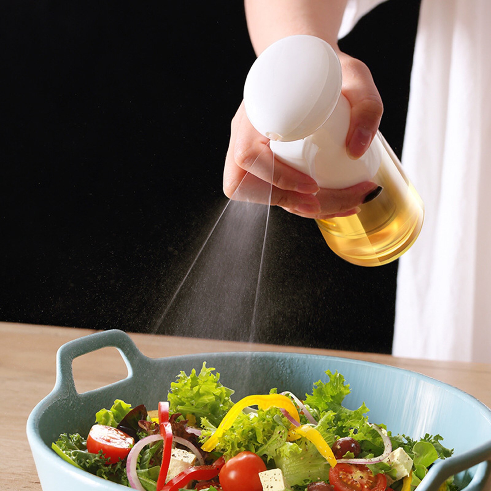 200ml Oil Spray Bottle Cooking Baking Vinegar Mist Sprayer Barbecue Spray Bottle for Kitchen Cooking BBQ Grilling Roasting