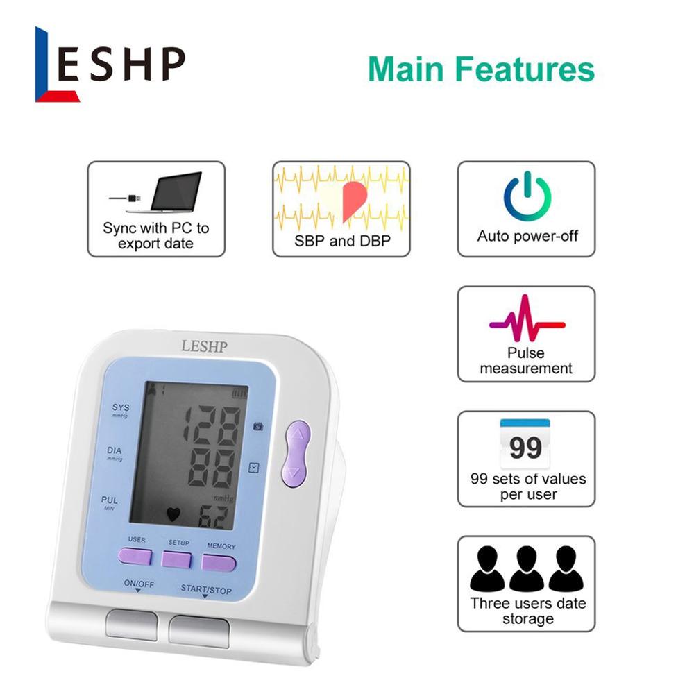 Pols Bloeddrukmeter JS-W01 Zwart Met Voice Monitor