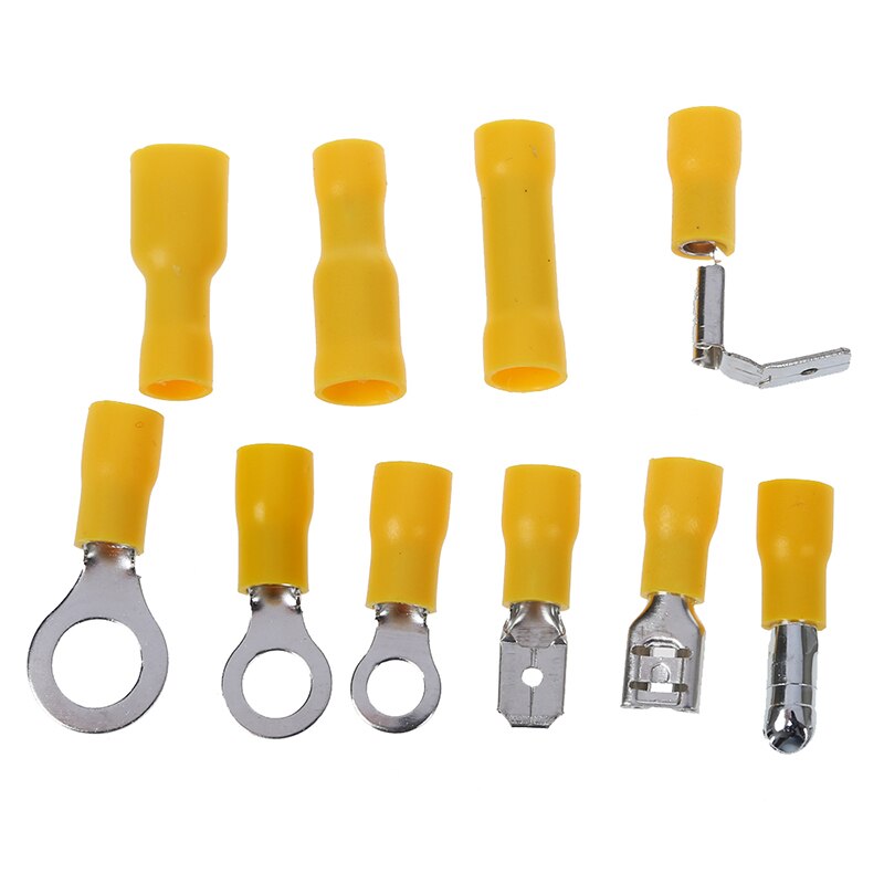 50x weibliche power pods 6.3 mm thermo-stecker einziehbare isolierte crimp