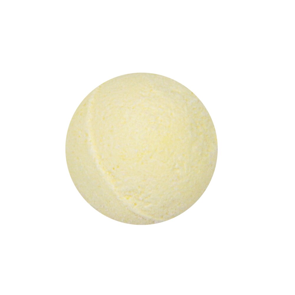 Körper Reiniger Körper Haut Bleichen Lindern betonen Linderung Spa Dusche Ball Schlecht Salz Ball 10g Natürliche blasiert: Gelb