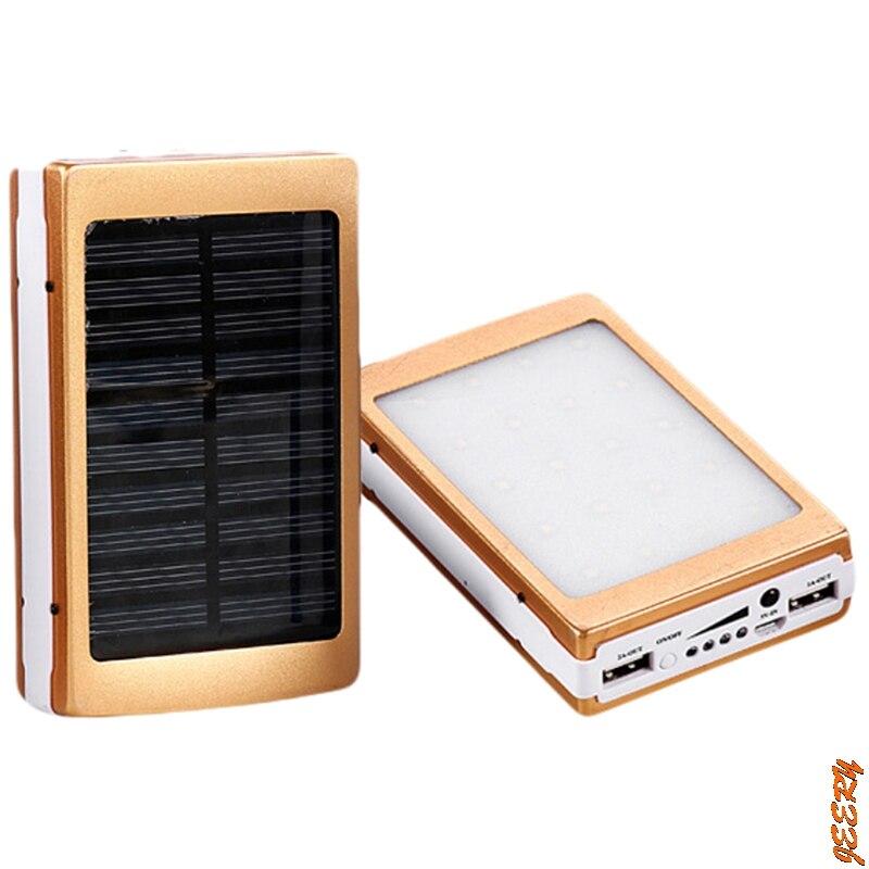 Draagbare Diy 5X18650 Powerbank Pover Power Bank 18650 Solar Power Bank Case Box Dual Usb Kit Telefoon Oplader zaklamp