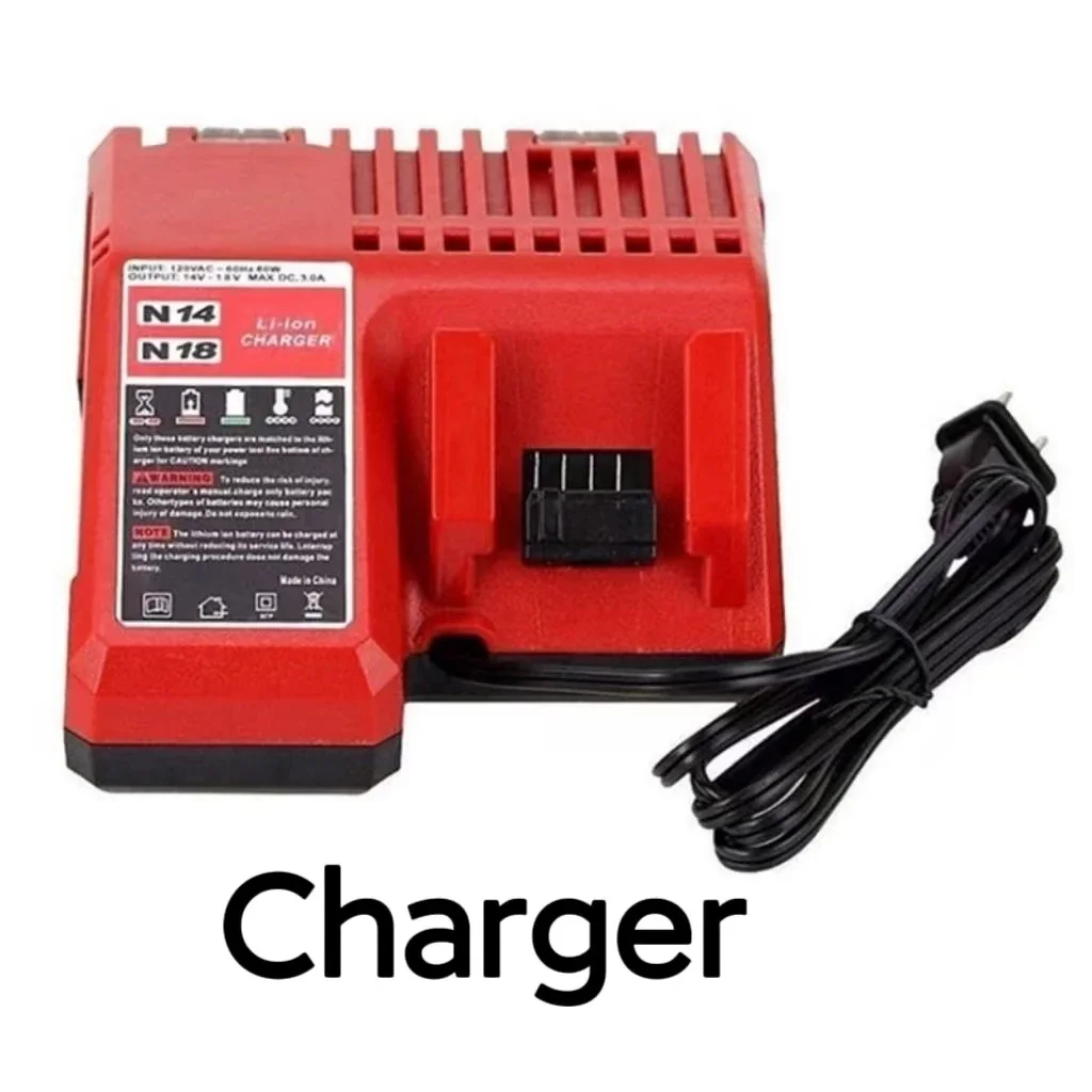 Para milwaukee 18v m18 bateria de lítio 6.0ah/9.0ah/12.0ah substituição para milwaukee m18 48-11-1815 48-11-1850 2604-22 bateria: CINZA