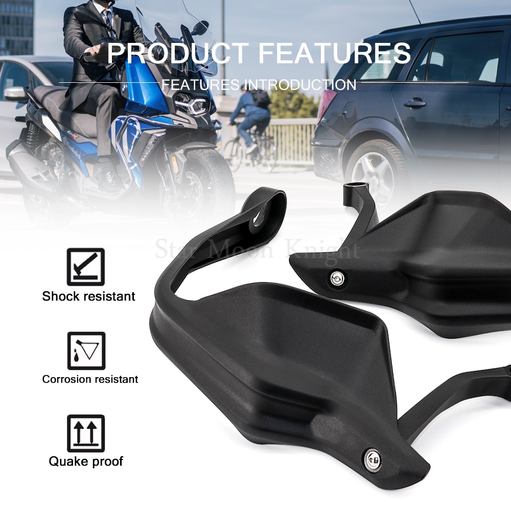 Pare-brise de protection des mains pour moto, accessoires pour BMW C400GT C400X C 400 C400 GT X