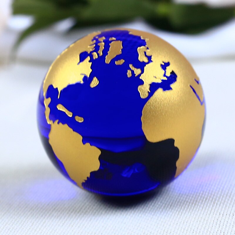 Wereldbol Mapa Home Decor Accessoires Globe Aarde 5 Inch Vintage Houten Globe Ornamenten Wereldkaart Geografie Desk Decor: without base