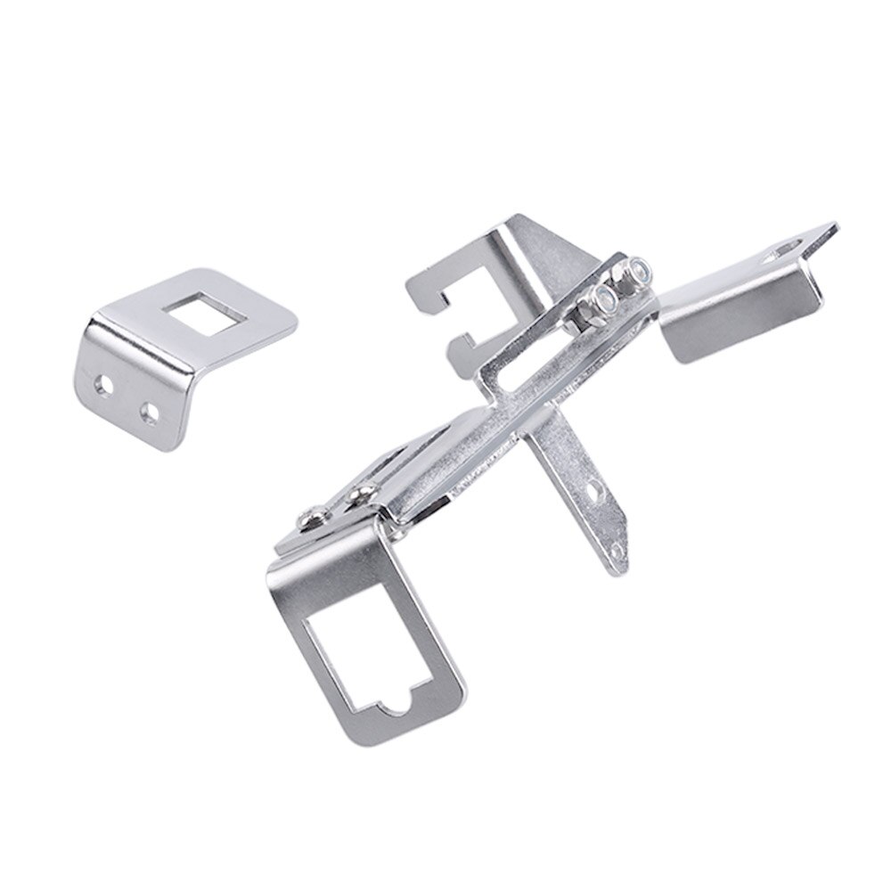 Car Racing Modified Silver Aluminum Throttle Cable Bracket Kick Down Auto Replacement Parts for Chevy SBC BBC Holley HR015