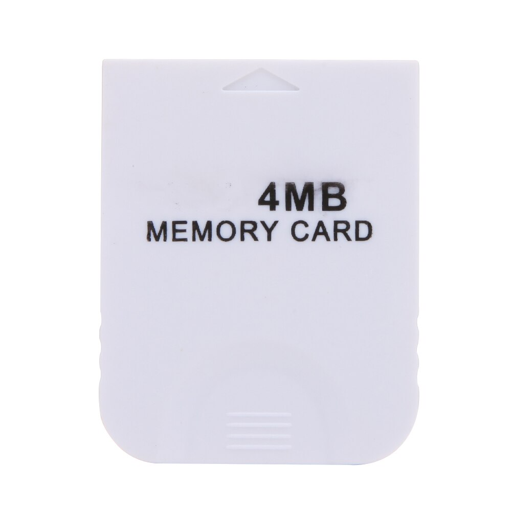 128MB Practical Memory Card for Nintendo Wii Gamecube GC NGC Game White: 4MB