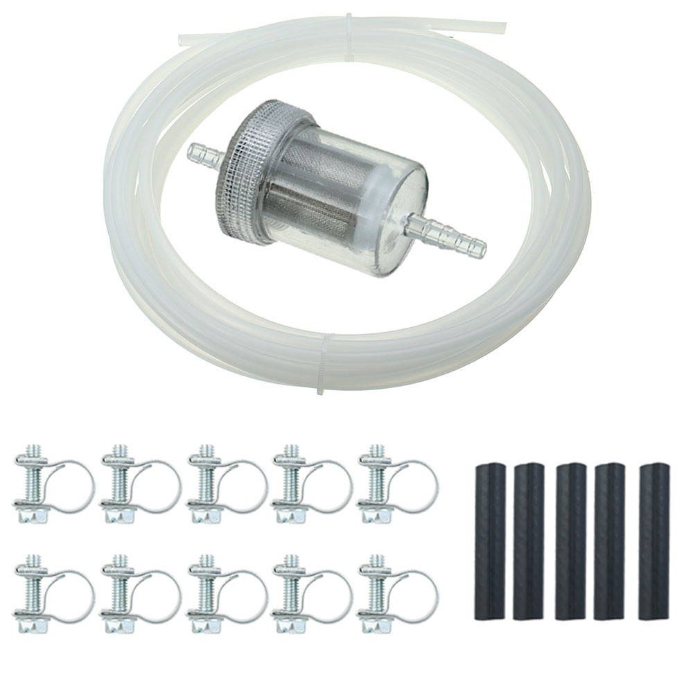5m Brandstofleiding Set Transparante Verwarming Brandstoffilter Slang Buis Pijp Lijn Clip Kit Voor Webasto Eberspacher Diesel