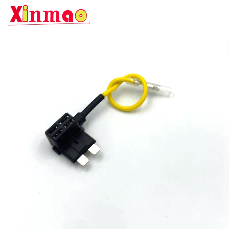 12V Mini Kleine Medium Size Auto Zekeringhouder Add-A-Circuit Tap Adapter Met 10A Micro Mini standaard Atm Blade Zekering: Y Medium