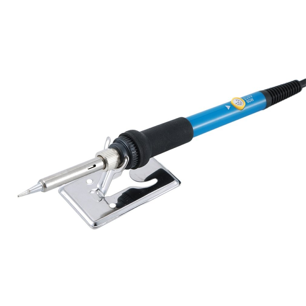 12PCS SET Adjustable Temperature Electric Soldering Iron 220V Welding Solder Rework Station Heat Pencil Tips Repair Tool