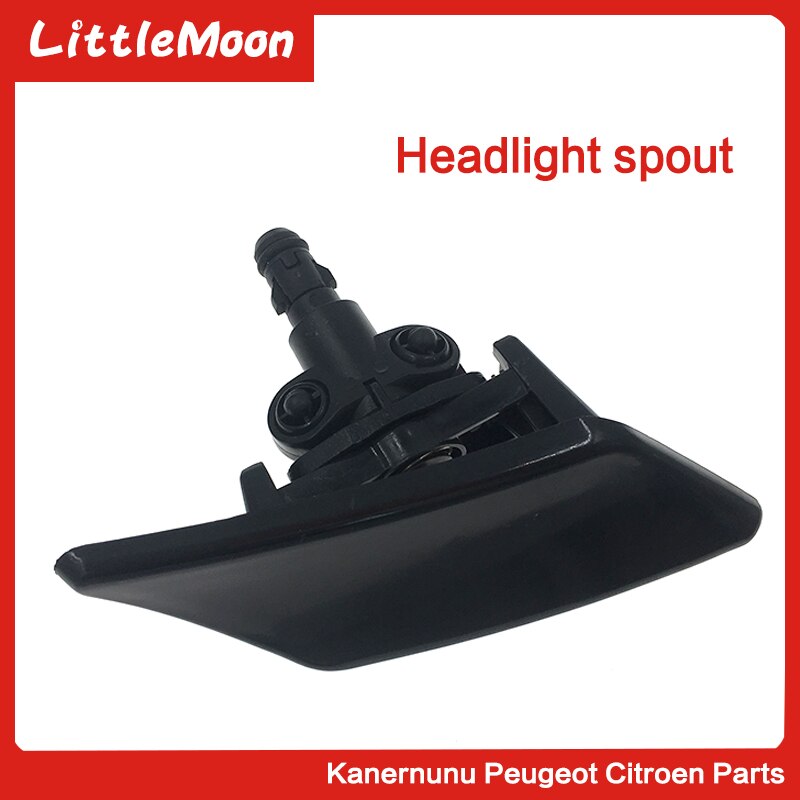 Littlemoon hodelykt rengjøringsdyse hodelykt munnstykke hovedlys rens for citroen  c4 triumph peugeot 307