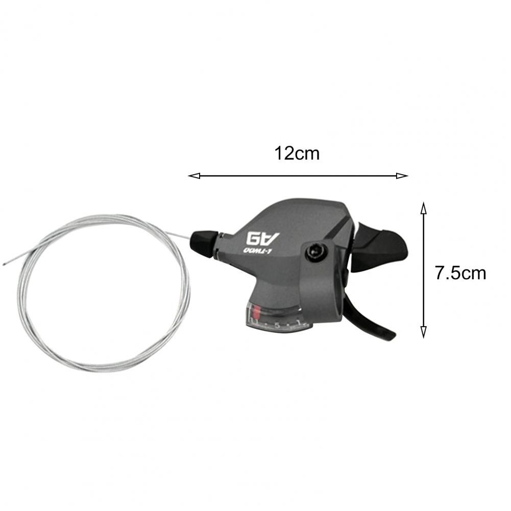 Aluminum Alloy Trigger Shifter A9 11-speed Bicycle Right Trigger Shifter Derailleur with Gear Display for Mountain Bike