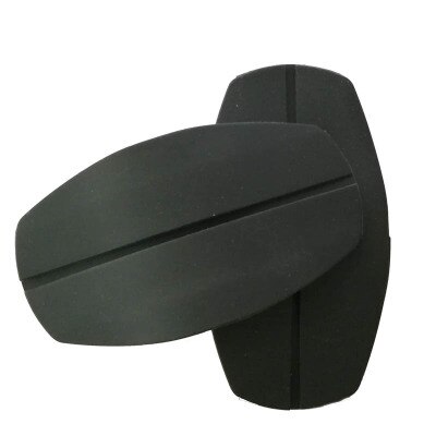 1 pair/lot Shoulder Pads Silicone bra Underwear Anti-Slip shoulder pad bag strap Sewing pad DIY for backpack Sew clothing decor: Black