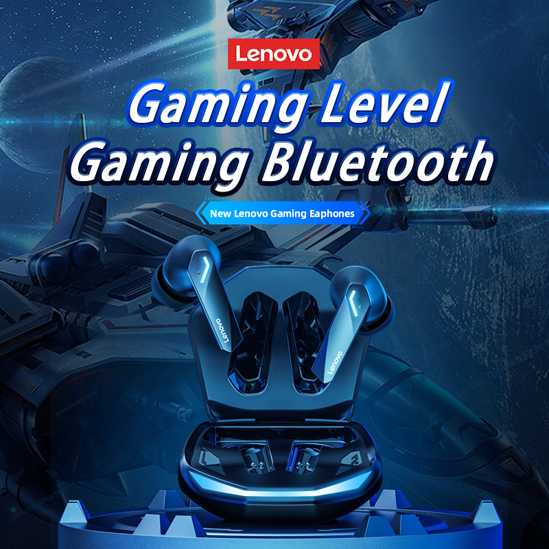 Original Lenovo GM2 Pro 5,3 auriculares inalámbricos Bluetooth auriculares de baja latencia llamada HD modo Dual auriculares para juegos con micrófono