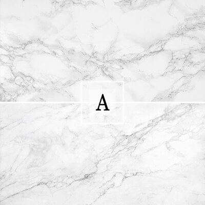 ins Marble Texture Reusable Double-Sided Paper Photos Studio Accessories for Foods Cosmetics Decorations Photography Background: A