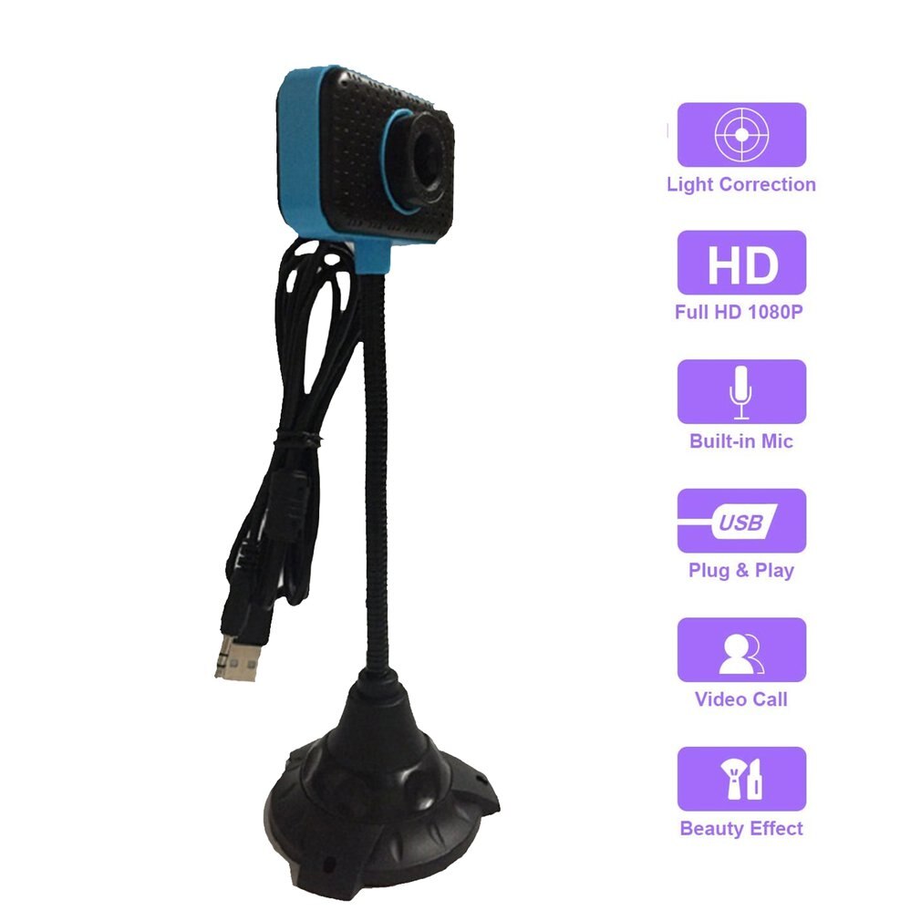 1080P Webcam Met Microfoon Web Camera 4K Webcam Web Camera Met Microfoon Webcam Web Camera 1080P voor Computer Usb Camera: 2