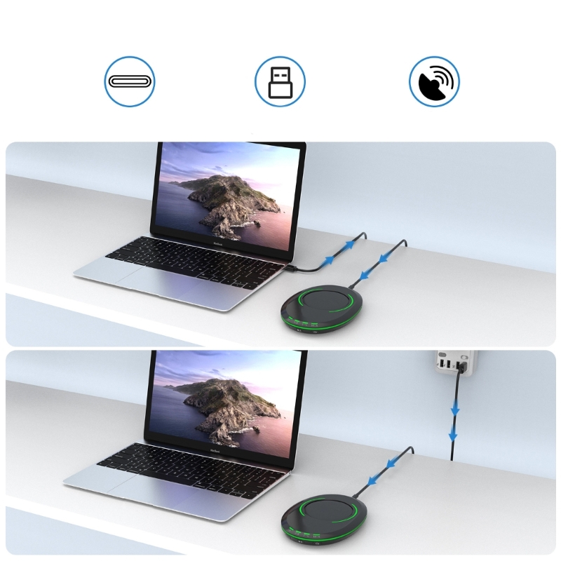 Mover mouse con motor avanzado para uso ininterrumpido PC y eficiencia energética