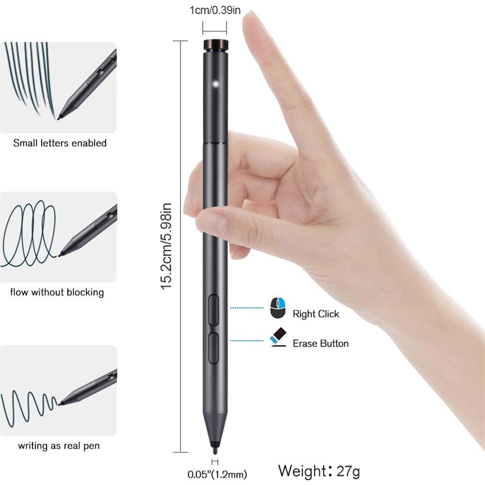 Lenovo Active Pen Art Digital Graphic Tablet Drawing Pen WIth 4096 Levels of Pressure Passive Stylus