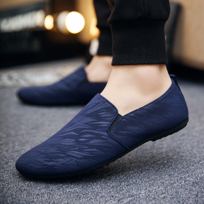 Zapatos hombre Chaussures Platten Schuhe Männer Unterhose-an Flache Müßiggänger Frühling Herbst Männer lässig Schuhe Gemischte Farben wohnungen