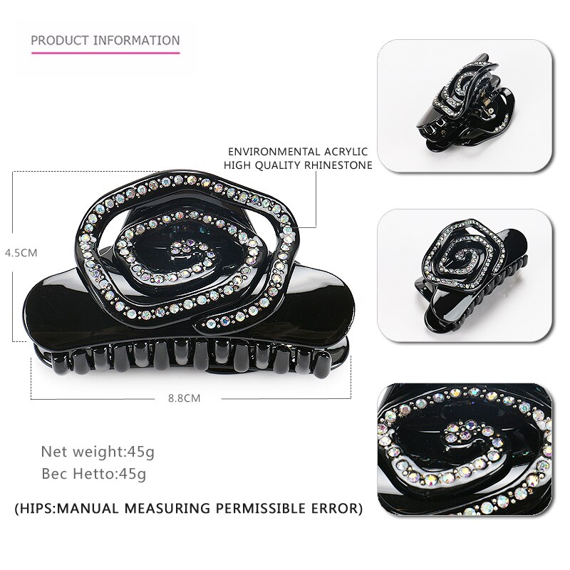 Sankuwen Vrouwen Strass ingelegd bloem haar kam haarspeld haarspeld accessoire ook perfecte Moederdag geschenken voor mama (blauw Sankuwen Vrouwen Strass ingelegd bloem haar kam haarspeld haarspeld accessoire ook perfecte Moederdag geschenken voor mama (blauw