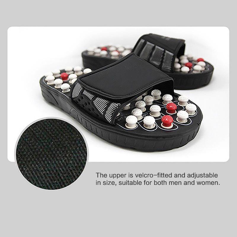 PRESSURE RELIEF FOOT MASSAGE SLIPPERS Reflexology Sandals Foot Care Tool Relief achy pain feet Relaxation for Parents