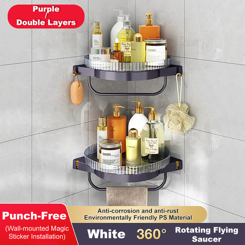 Hoek Keukengerei Rack Draaiende Plank Rekken Badka... – Grandado