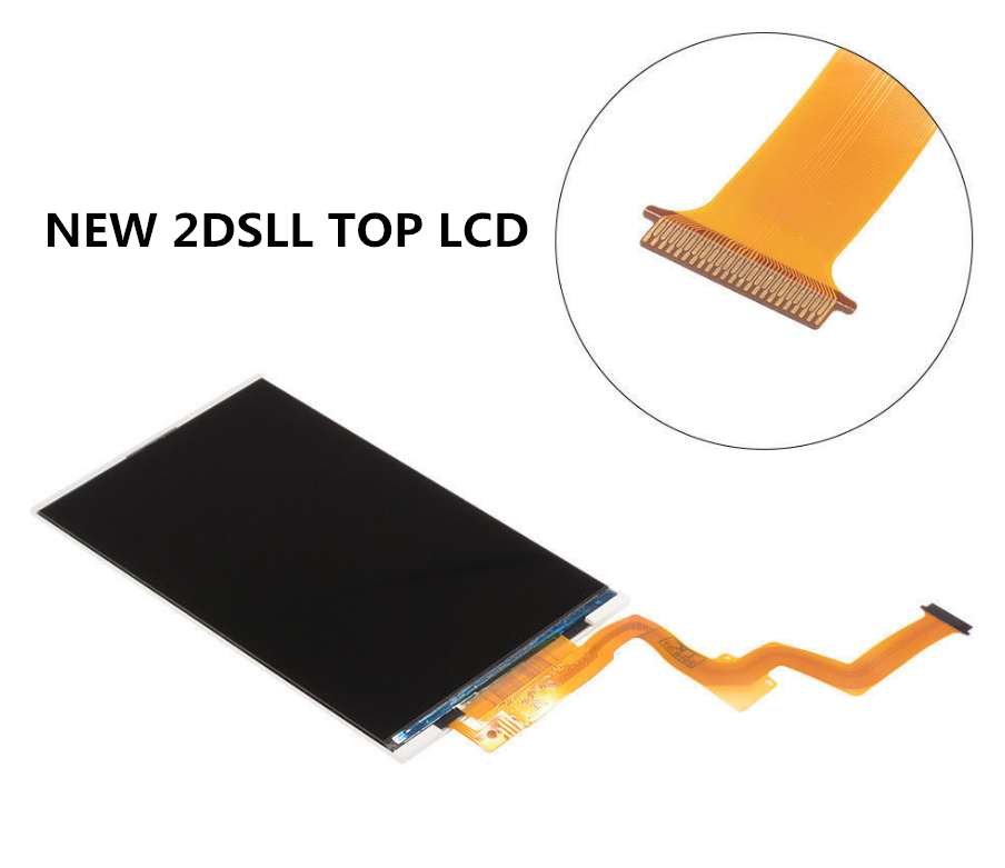 Originele Lcd 2 Dsll 2ds Ll Vervanging Top/Bovenste Voor Nintendo Lcd 2DS Ll Console