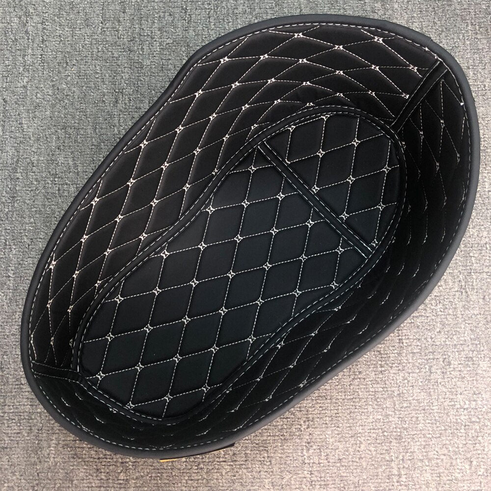 Rear Trunk Cargo Liner Protector Motorcycle Seat Bucket Pad for Vespa GTS 300 GTS300 Super Tech HPE TOURING: Vietnam Black