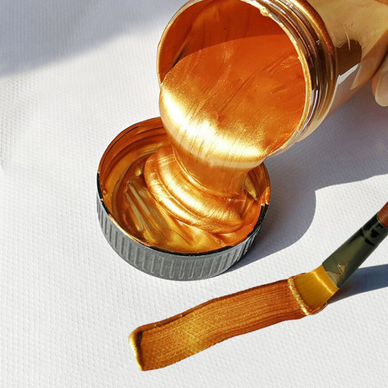 300Ml Goud Verf Metallic Acryl Verf, Waterdicht Niet Vervaagd Voor Beeldhouwwerken Coloring Diy Hand Geschilderd Graffiti Vernislaag: Bronze