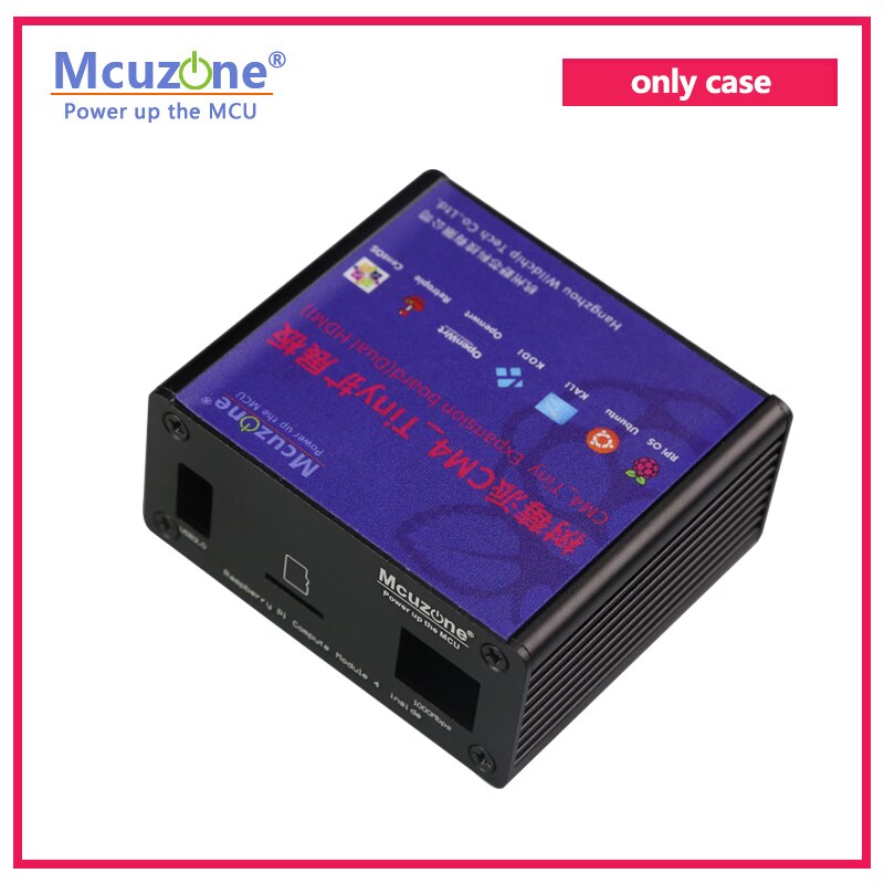 CM4 series Aluminum case , conducive to heat dissipation,beautiful and practical, TINY/CM4 4G IO 4G Plus/CM4 MINI IO board case: CM4 Tiny  case