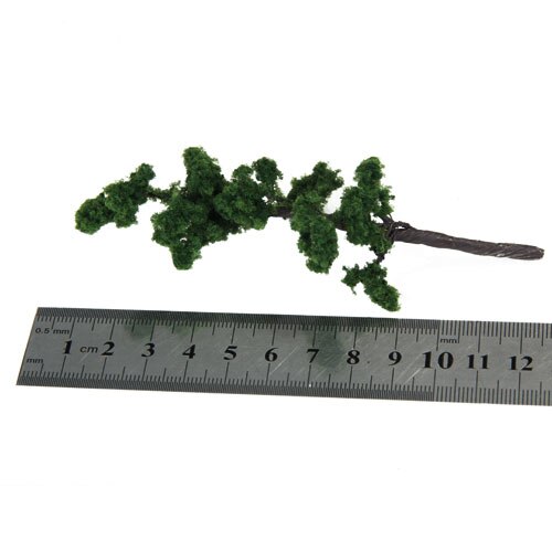thumbnail image 2 of 10pcs 12cm Brown Model Trees - Plastic Bare Trunk For Train Railway Scenery HO OO Scale 2 of 5