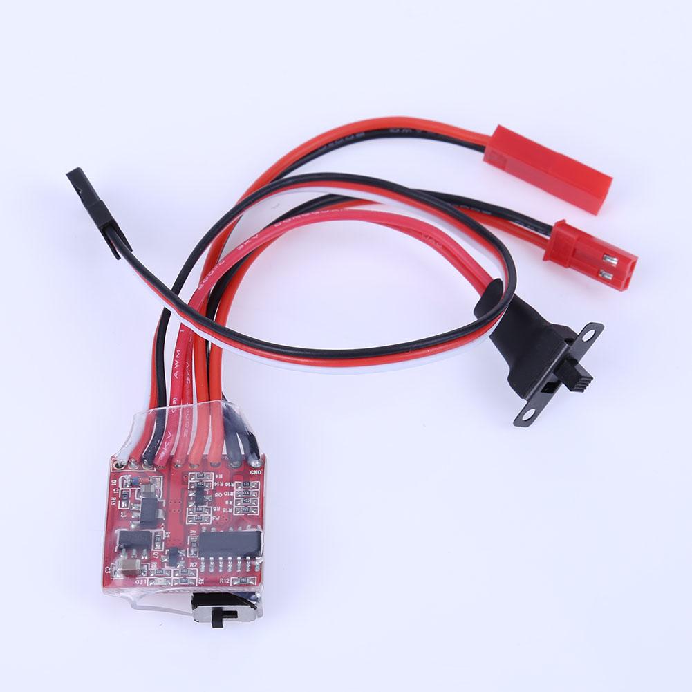 20A 3-9V Mini Brushed Electric Speed Controller Esc Borstel Elektronische Motor Speed Controller Voor Rc Auto