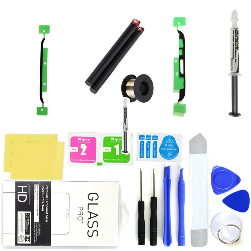 Kit de reparación de pantalla de vidrio frontal para Samsung Galaxy S8 Plus, accesorios de pantalla táctil para teléfonos móviles