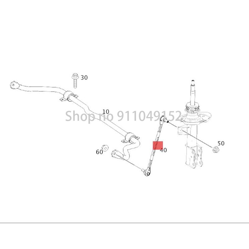 SKF Chassisveer voor o.a. Mazda - VKDL 84001, 7316579755399 | Lengte