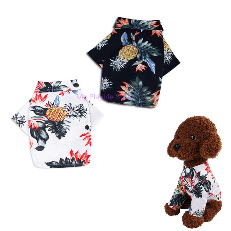Ranphy Kleine hond streep pyjama winter comfortabel katoen huisdier kleding puppy outfit kat kleding doggy pyjama pyjama shirt yorkie jumpsuit jongens voor zomer herfst roze maat M