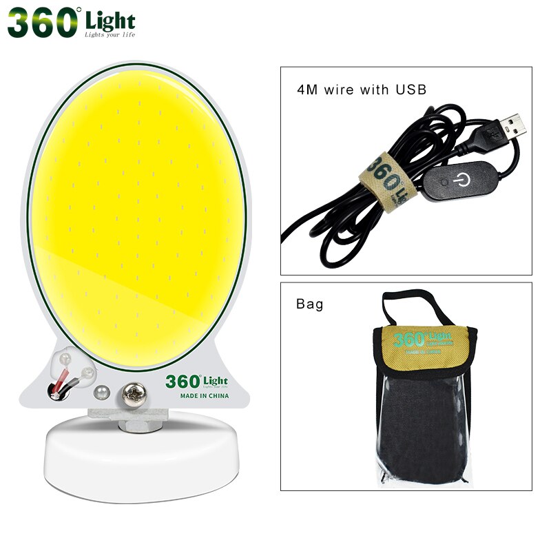 Bärbar lykta tm -24 cob usb  dc 5v led campingbelysningsutrustning för fiske vandring tältbelysning lägereld bbq roadtrip lampa
