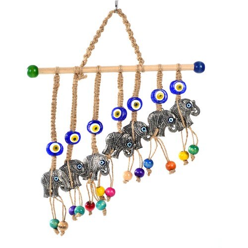 Gnd veggdør balkong ornament trapp elefant amulett onde øye perle