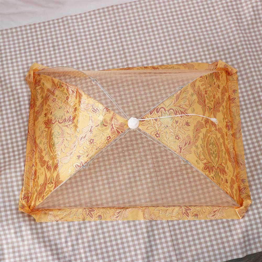 Stain Proof Dustproof Dining Table Lace Fabric Dish Tent Food Net Food Cover Food Lid Table Cover Kitchen Gadgets