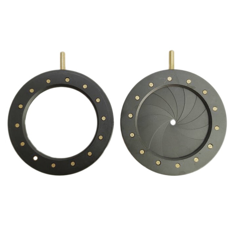 1.5-25mm Aperture Variable Optical Iris Diaphragm Camera Light Condenser Microscope Accessory 14 Blades