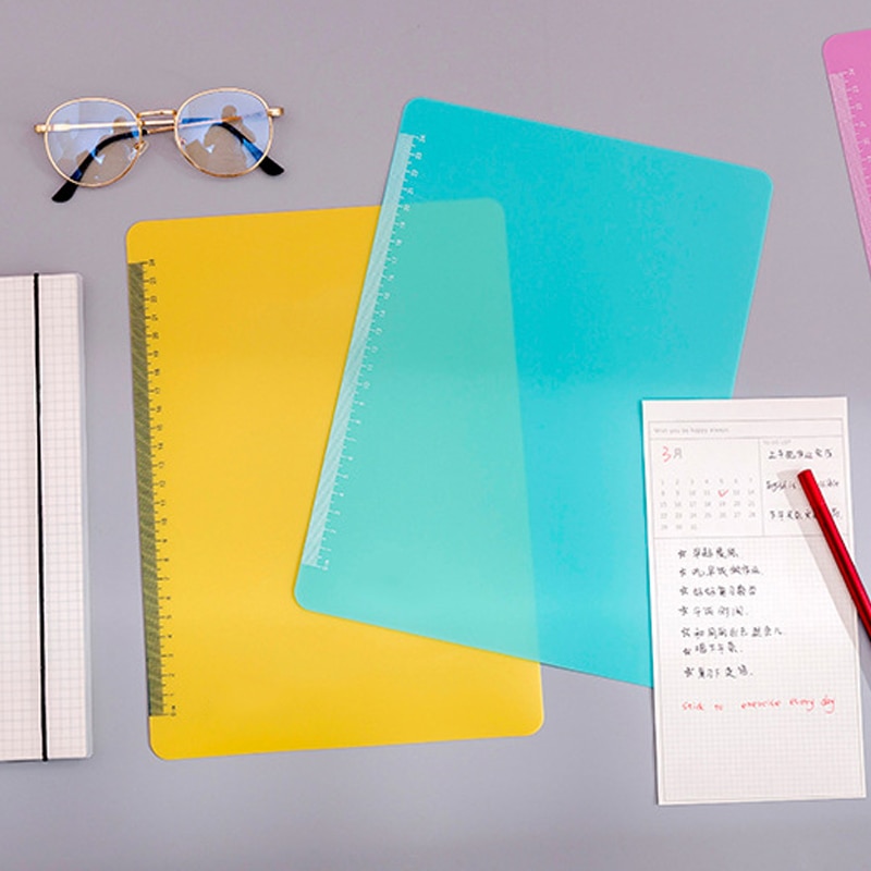 Kolorowy uchwyt na papier robić pisania elastyczny antypoślizgowy obraz deska robić rysowania narzędzie dla studentów biuro jak99