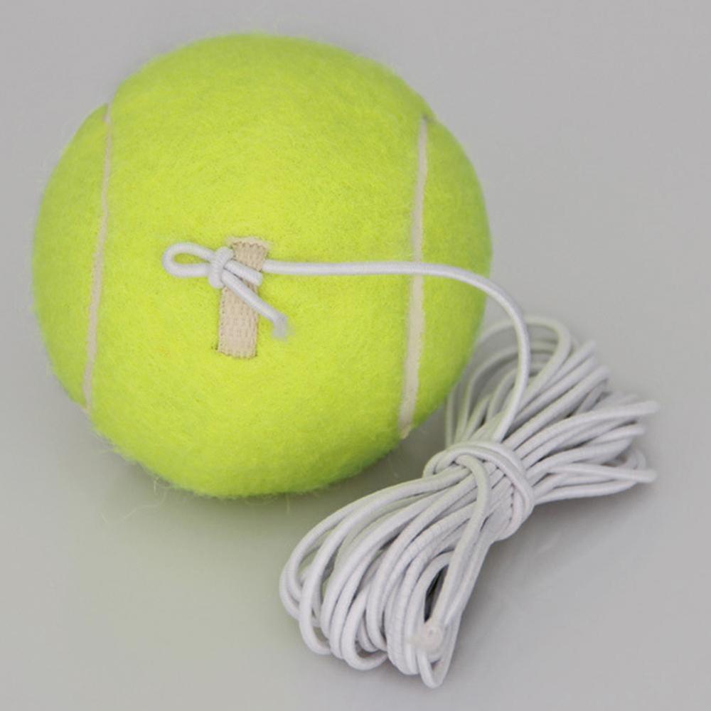 Nybegynner trening praksis rebound tennisball med elastisk ball tau maskin trening 3.8m gummi